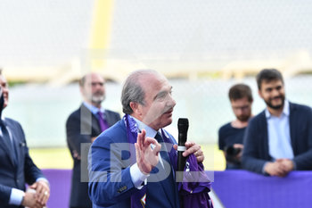 2019-06-07 - Rocco Commisso parla ai tifosi - PRESENTAZIONE NUOVO PROPRIETARIO DELLA FIORENTINA - ROCCO COMMISSO - ITALIAN SERIE A - SOCCER